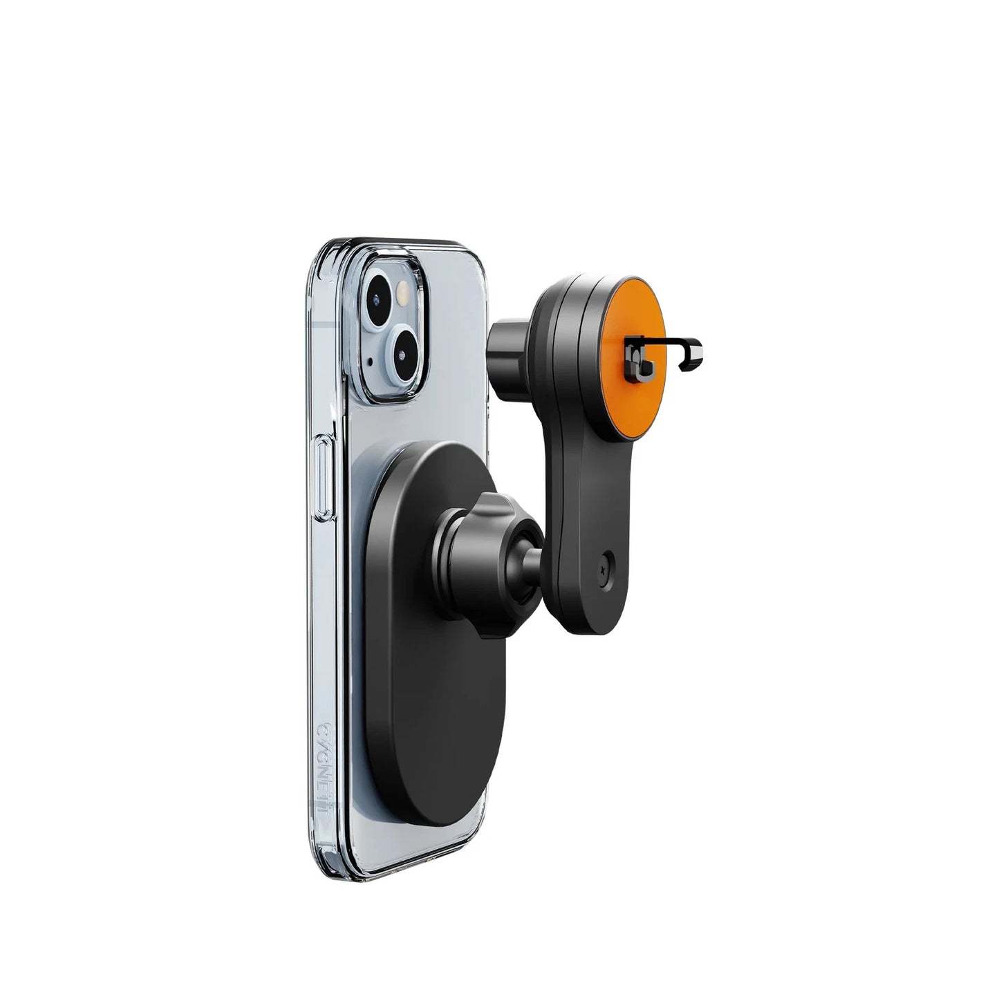 Cygnett Magnetic Car Vent Mount Wireless Charger - in use