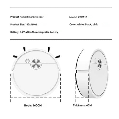 Smart Vacuum Cleaning Robot Mini Mopping Suction and Sweeping Integrated Fully Automatic Cleaning Sweeping Robot