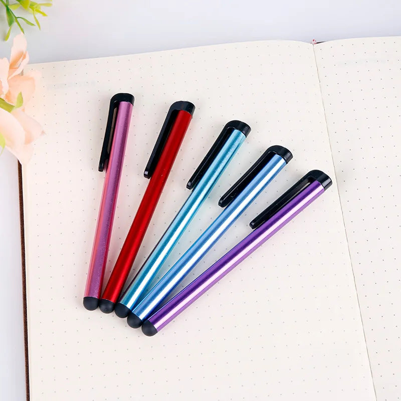 10Pcs  Capacitive Stylus Tablet Screen Touch Pen for Iphone Pad Android Mobile Phone Rubber Tip Stylus