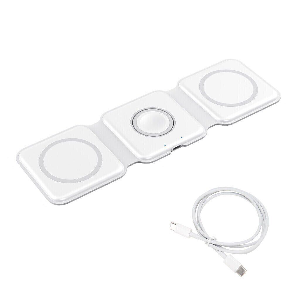 15W Fast Wireless Charging Stand for Samsung, iPhone, and LG Devices