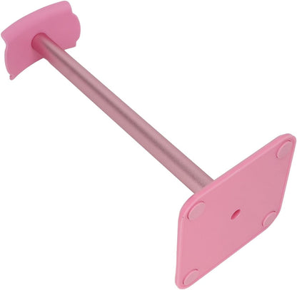 Headphone Stand, Durable Desk Headset Holder, Gaming Headset Holder Hanger Rack, Stable Non Slip Gaming Headset Stand for All Earphone Accessories (Pink)