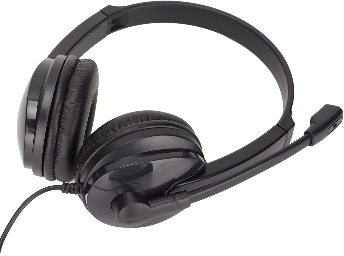 Gaming Headset, over Ear Headphones with Noise Canceling Mic, Stereo Bass Sound, Soft Memory Foam, Foldable for PC, Nintendo Switch