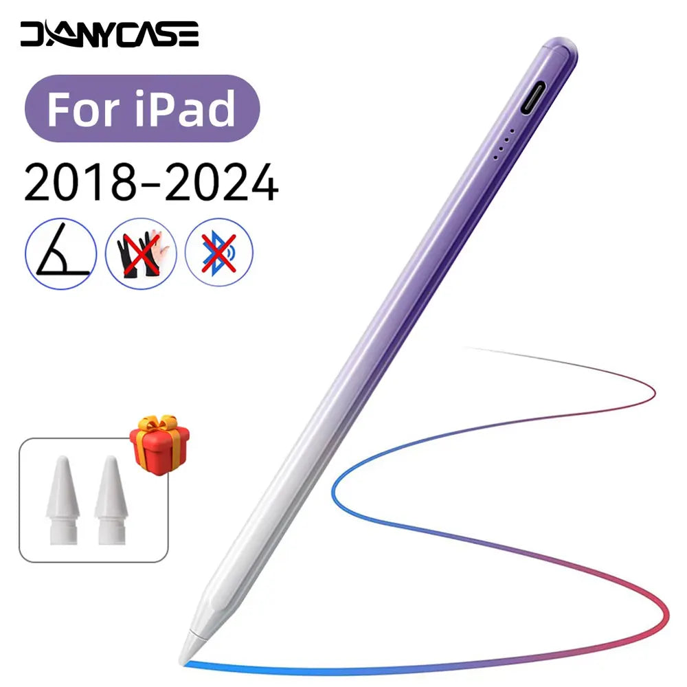 Pencil 2 Palm Rejection Power Display Ipad Accessories Ipad 2026 2025 2024 2019 2018 Pro 11 12.9 Air Mini Stylus Pen