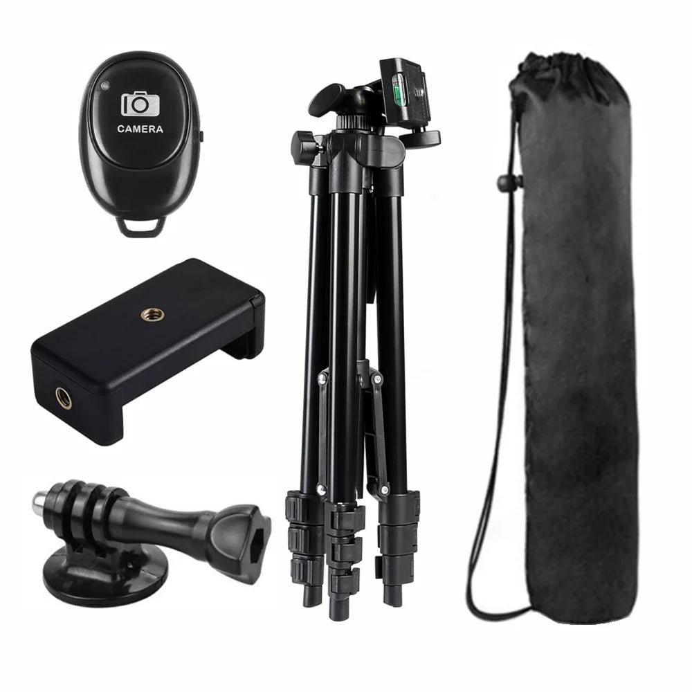 Professional Smartphone Tripod: Portable Cell Phone Stand for Selfies and Photography