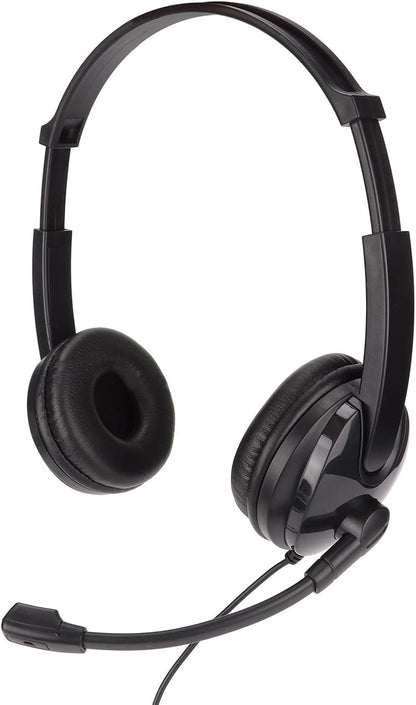 Gaming Headset, over Ear Headphones with Noise Canceling Mic, Stereo Bass Sound, Soft Memory Foam, Foldable for PC, Nintendo Switch