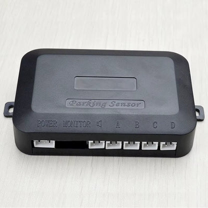 12V 22Mm Car Parking Sensor Kit Universal 4 Sensors Buzzer Reverse Backup Radar Sound Alert Indicator Probe System