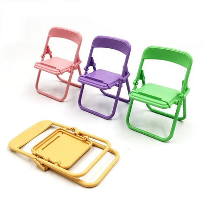 Elevate Your Desk with the Stylish Portable Chair Cellphone Holder - Perfect Mobile Phone Stand for Any Workspace!