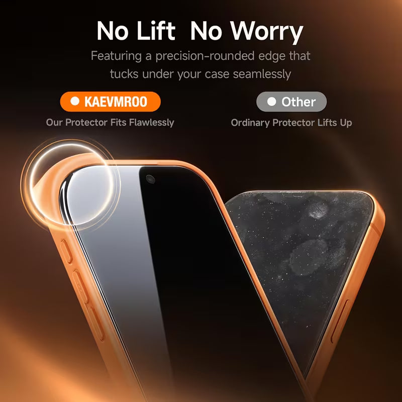 2 X Screen Protector Tempered Glass Iphone 17 Air 16E 15 Pro Max 14 13 12 11 XR