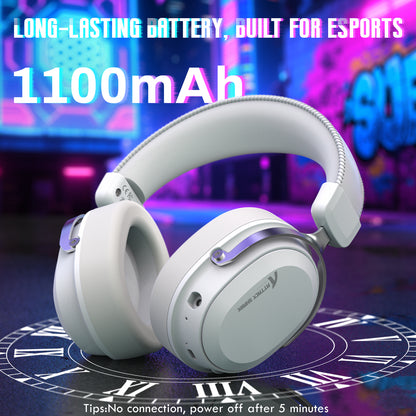 ATTACK SHARK L30Pro Wireless Gaming Headset, Detachable Microphone 7.1 Surround