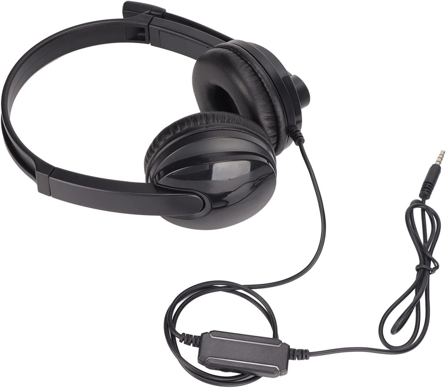 Gaming Headset, over Ear Headphones with Noise Canceling Mic, Stereo Bass Sound, Soft Memory Foam, Foldable for PC, Nintendo Switch