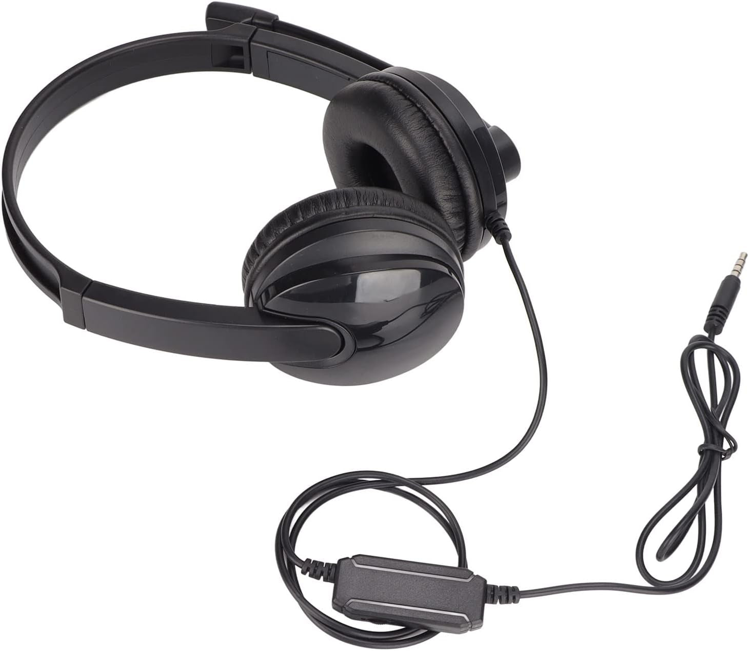 Gaming Headset, over Ear Headphones with Noise Canceling Mic, Stereo Bass Sound, Soft Memory Foam, Foldable for PC, Nintendo Switch
