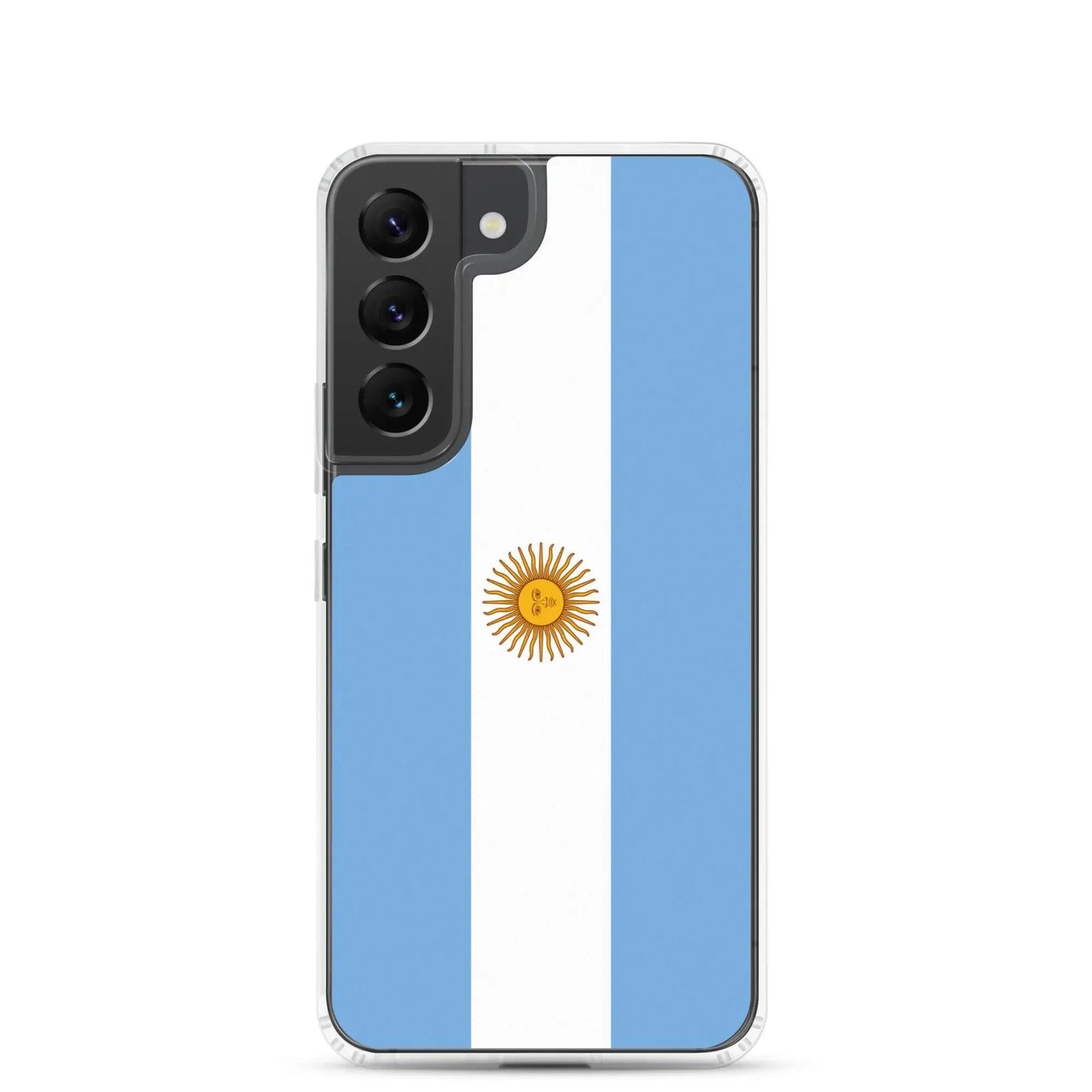 Coque Souple Antichoc pour Samsung avec Drapeau de l'Argentine