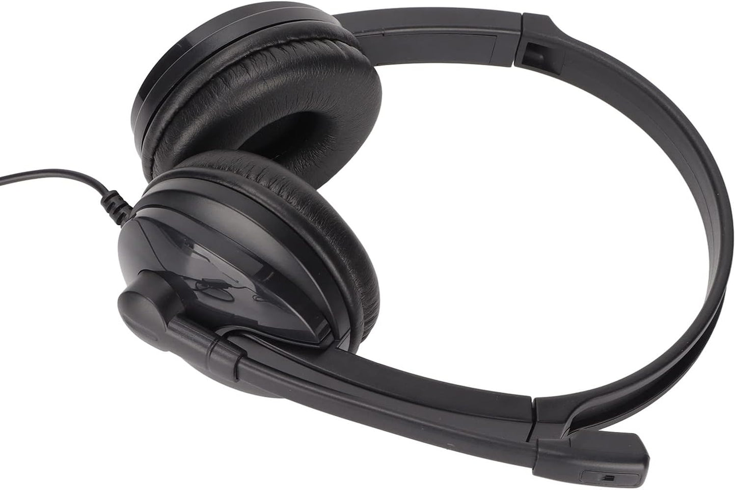Gaming Headset, over Ear Headphones with Noise Canceling Mic, Stereo Bass Sound, Soft Memory Foam, Foldable for PC, Nintendo Switch