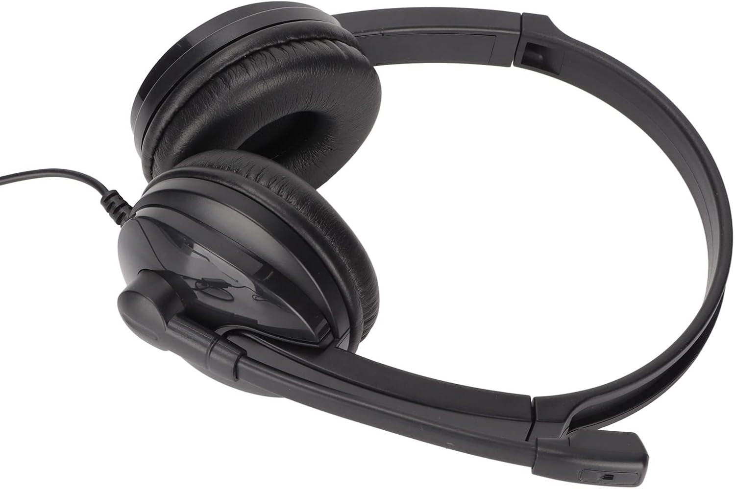Gaming Headset, over Ear Headphones with Noise Canceling Mic, Stereo Bass Sound, Soft Memory Foam, Foldable for PC, Nintendo Switch