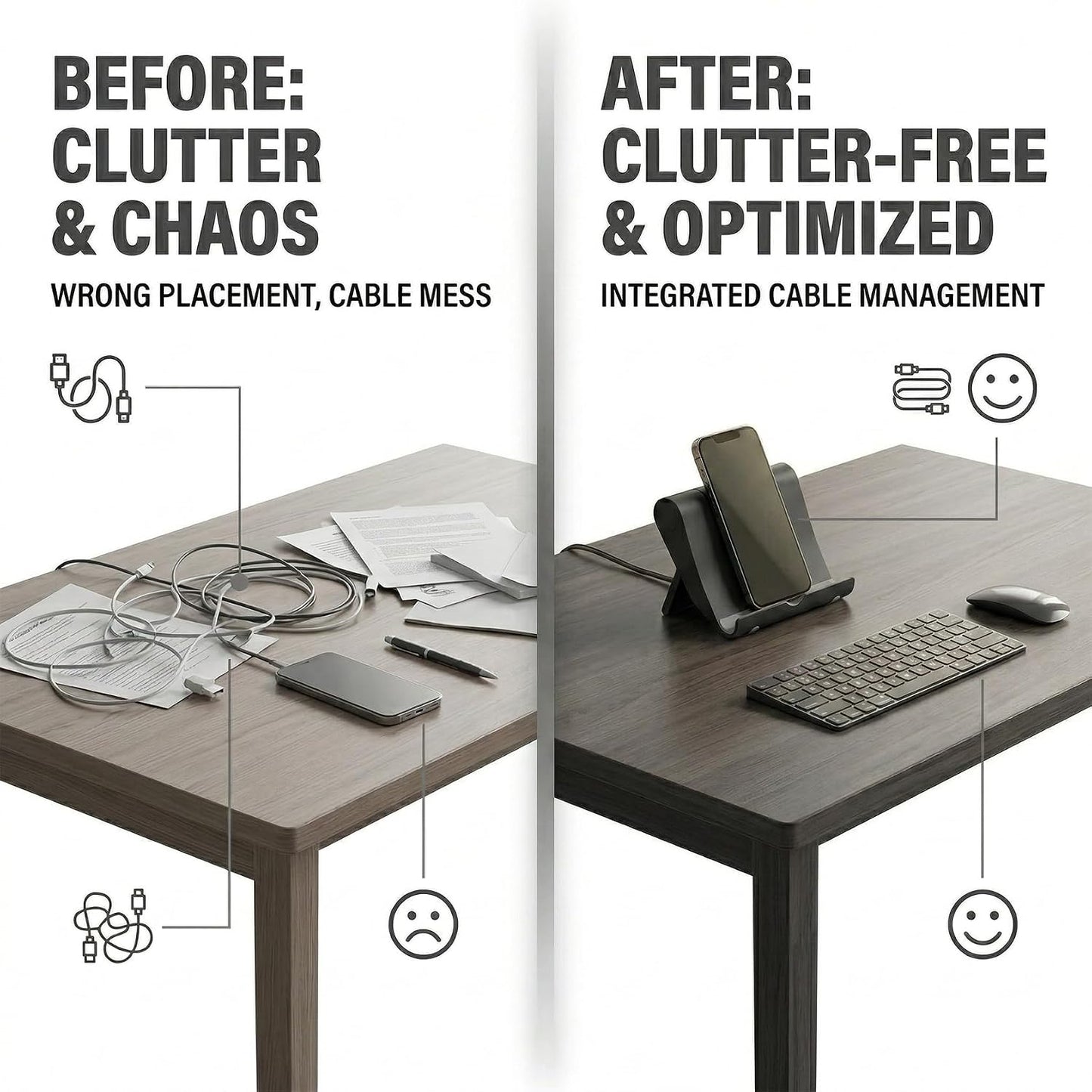 Adjustable Portable Tablet Stand Holder - Perfect for Your Office and Travel Needs (Black)