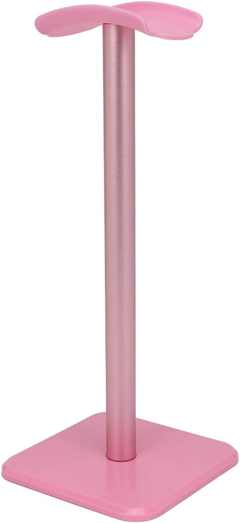 Headphone Stand, Durable Desk Headset Holder, Gaming Headset Holder Hanger Rack, Stable Non Slip Gaming Headset Stand for All Earphone Accessories (Pink)