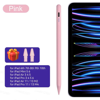 Pencil 2 Palm Rejection Power Display Ipad Accessories Ipad 2026 2025 2024 2019 2018 Pro 11 12.9 Air Mini Stylus Pen