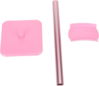 Headphone Stand, Durable Desk Headset Holder, Gaming Headset Holder Hanger Rack, Stable Non Slip Gaming Headset Stand for All Earphone Accessories (Pink)