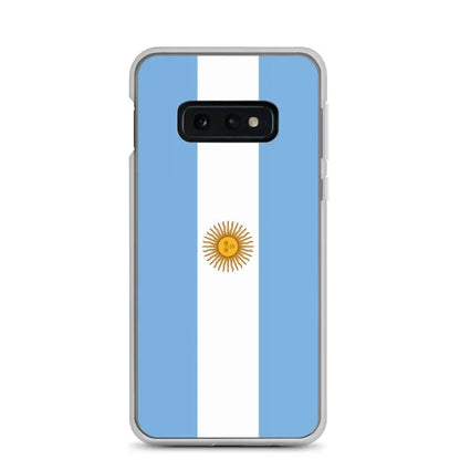 Coque Souple Antichoc pour Samsung avec Drapeau de l'Argentine