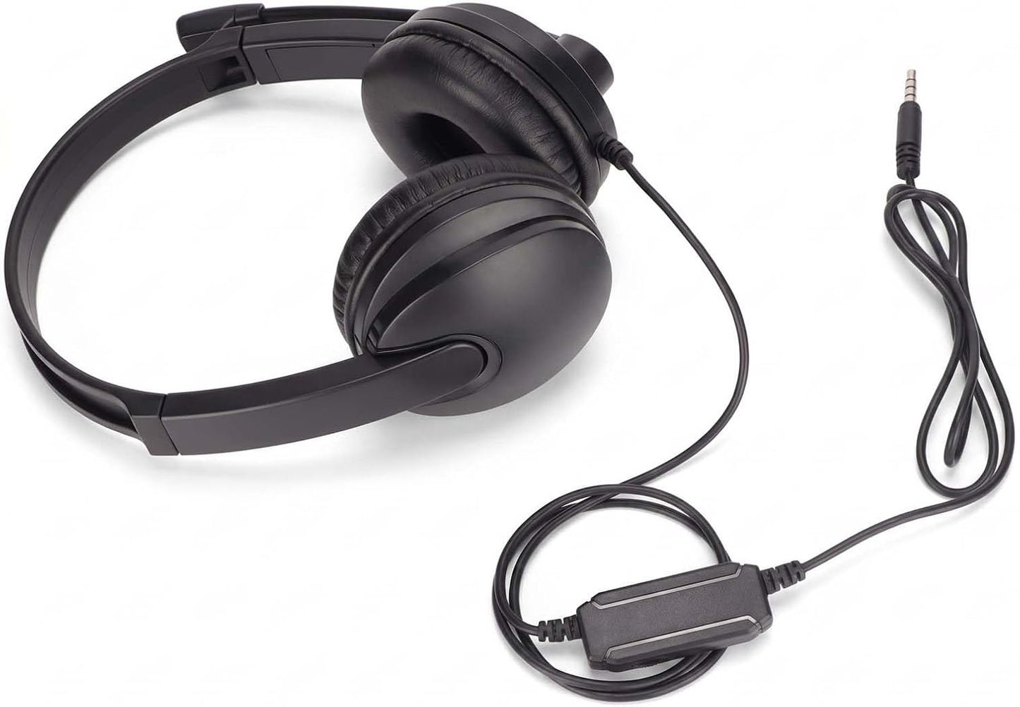 Gaming Headset, over Ear Headphones with Noise Canceling Mic, Stereo Bass Sound, Soft Memory Foam, Foldable for PC, Nintendo Switch