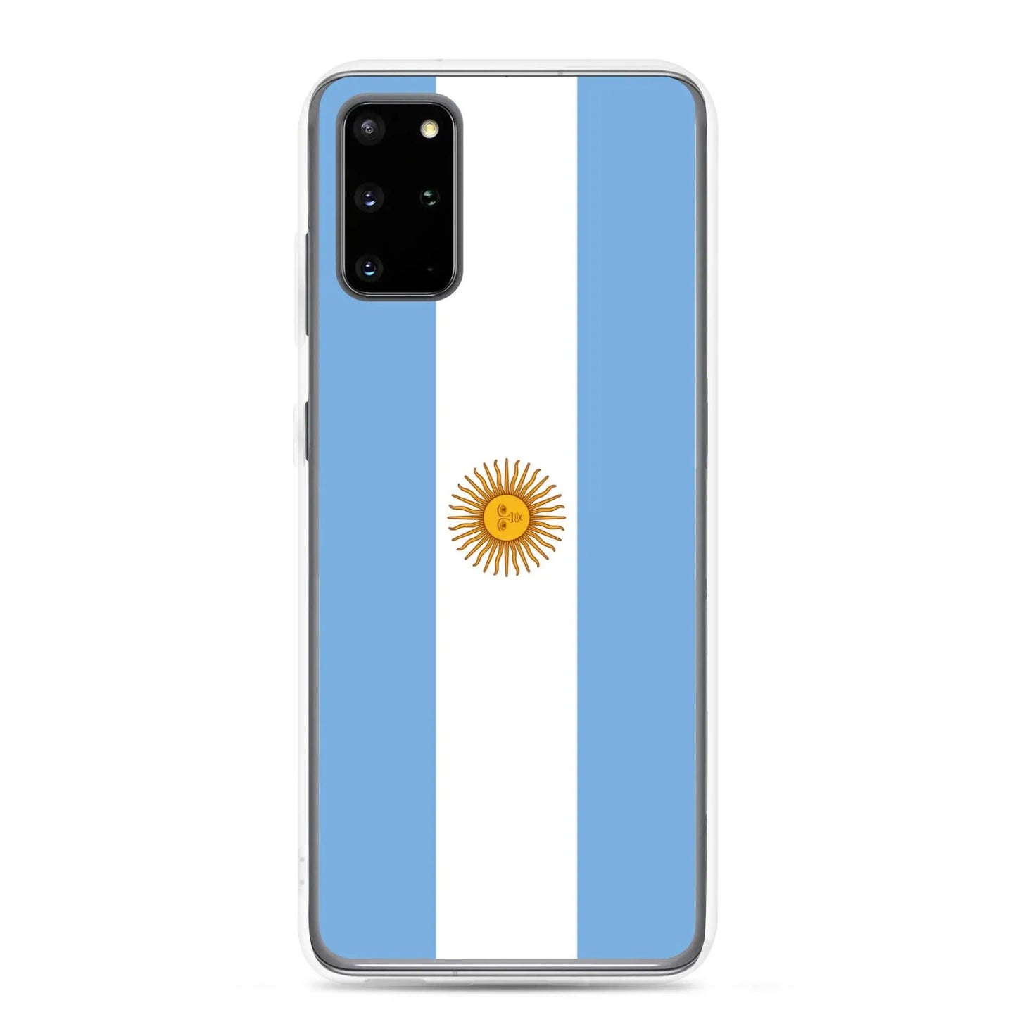Coque Souple Antichoc pour Samsung avec Drapeau de l'Argentine