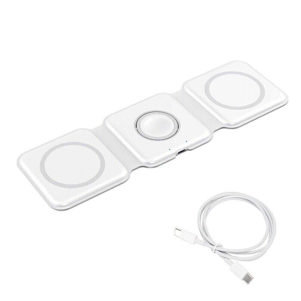 15W Fast Wireless Charging Stand for Samsung, iPhone, and LG Devices