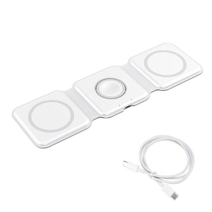 15W Fast Wireless Charging Stand for Samsung, iPhone, and LG Devices