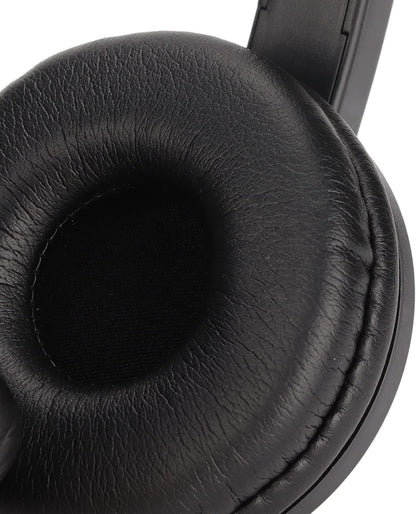 Gaming Headset, over Ear Headphones with Noise Canceling Mic, Stereo Bass Sound, Soft Memory Foam, Foldable for PC, Nintendo Switch