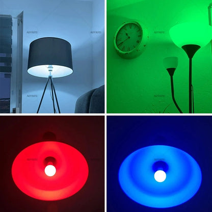 Smart Life APP Tuya Bluetooth LED Bulb Dimmable 15W 18W E27 B22 220V RGBCW Color Change Lamps Group Control Music Rhythm Timing