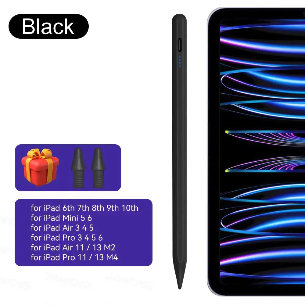 Pencil 2 Palm Rejection Power Display Ipad Accessories Ipad 2026 2025 2024 2019 2018 Pro 11 12.9 Air Mini Stylus Pen