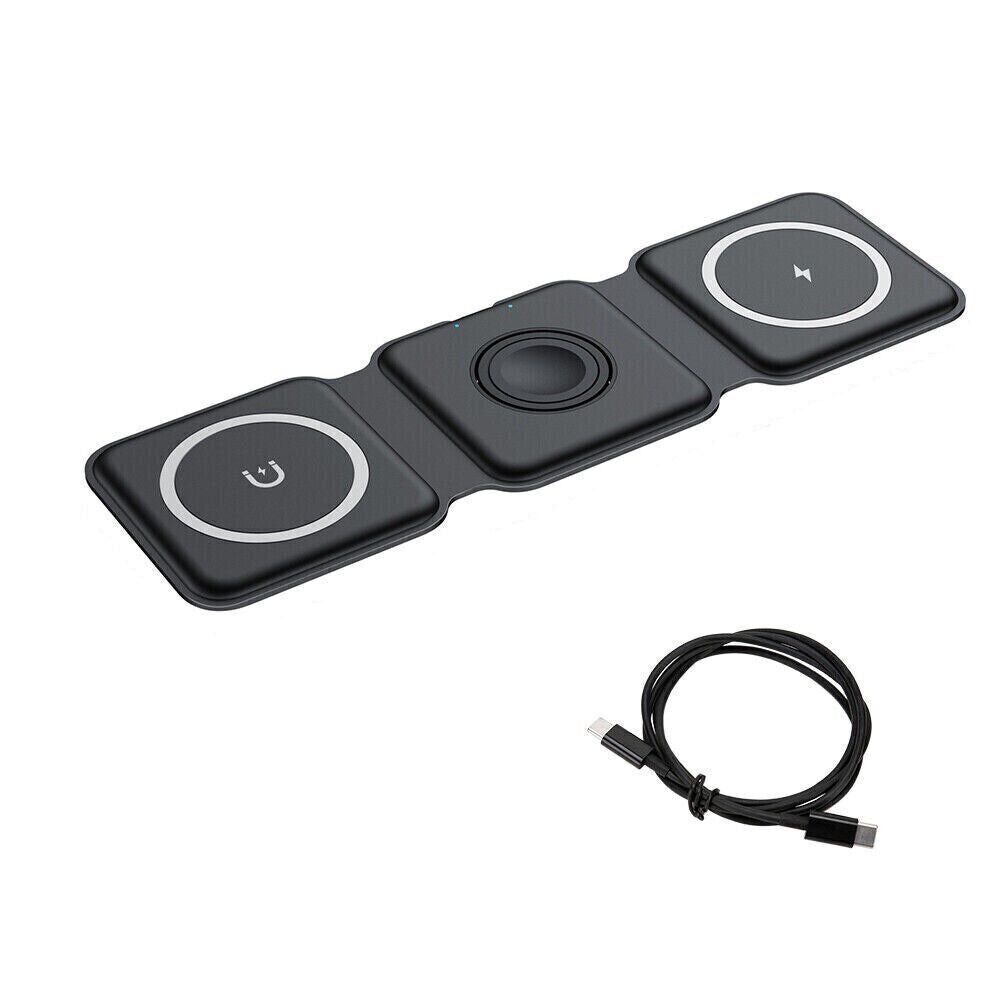 15W Fast Wireless Charging Stand for Samsung, iPhone, and LG Devices