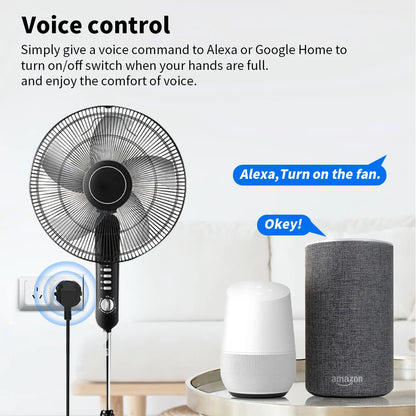Tuya Smart Socket Power Strips Supplier Wifi Multi-Function Intelligent Outlet AU Plug Wireless Remote Timing Support Aleax