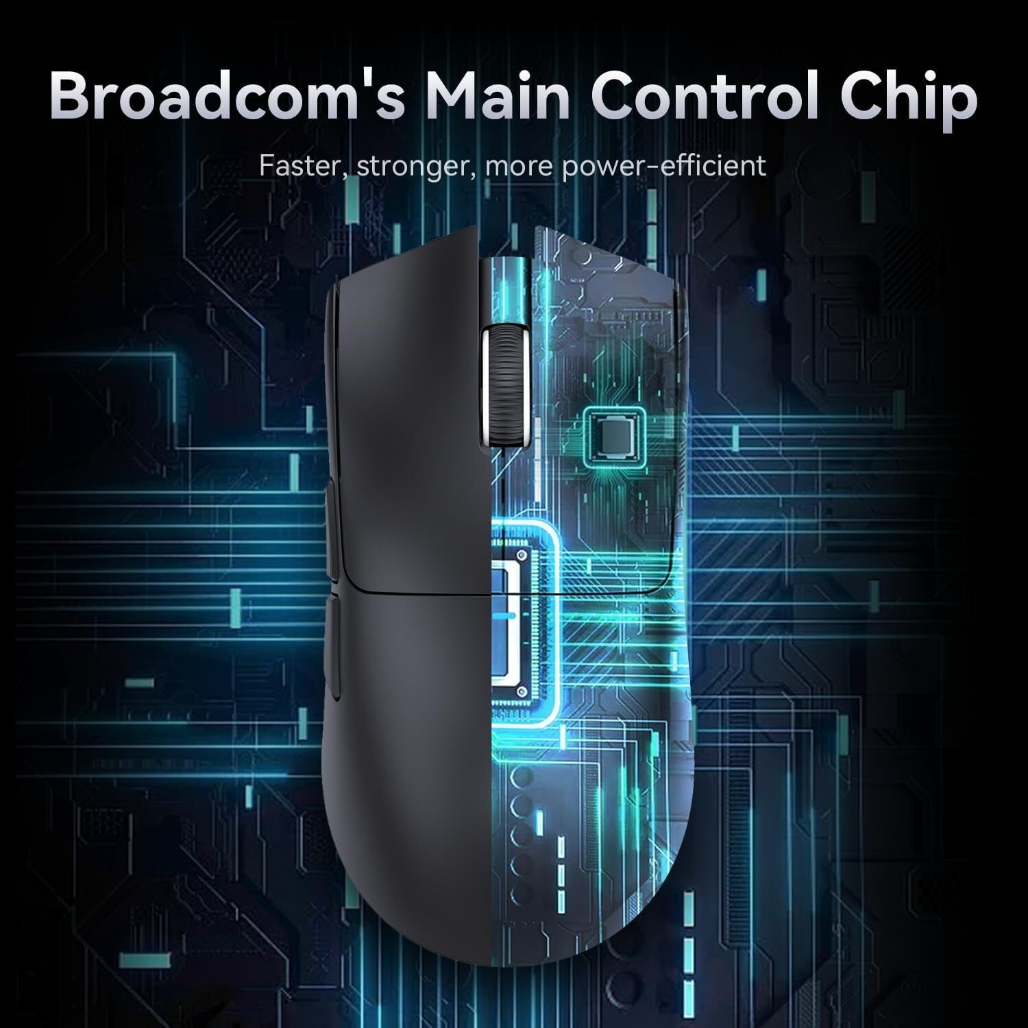 ATTACK SHARK X11 Tri-Mode Wireless Gaming Mouse with RGB Charging Dock, 22000DPI