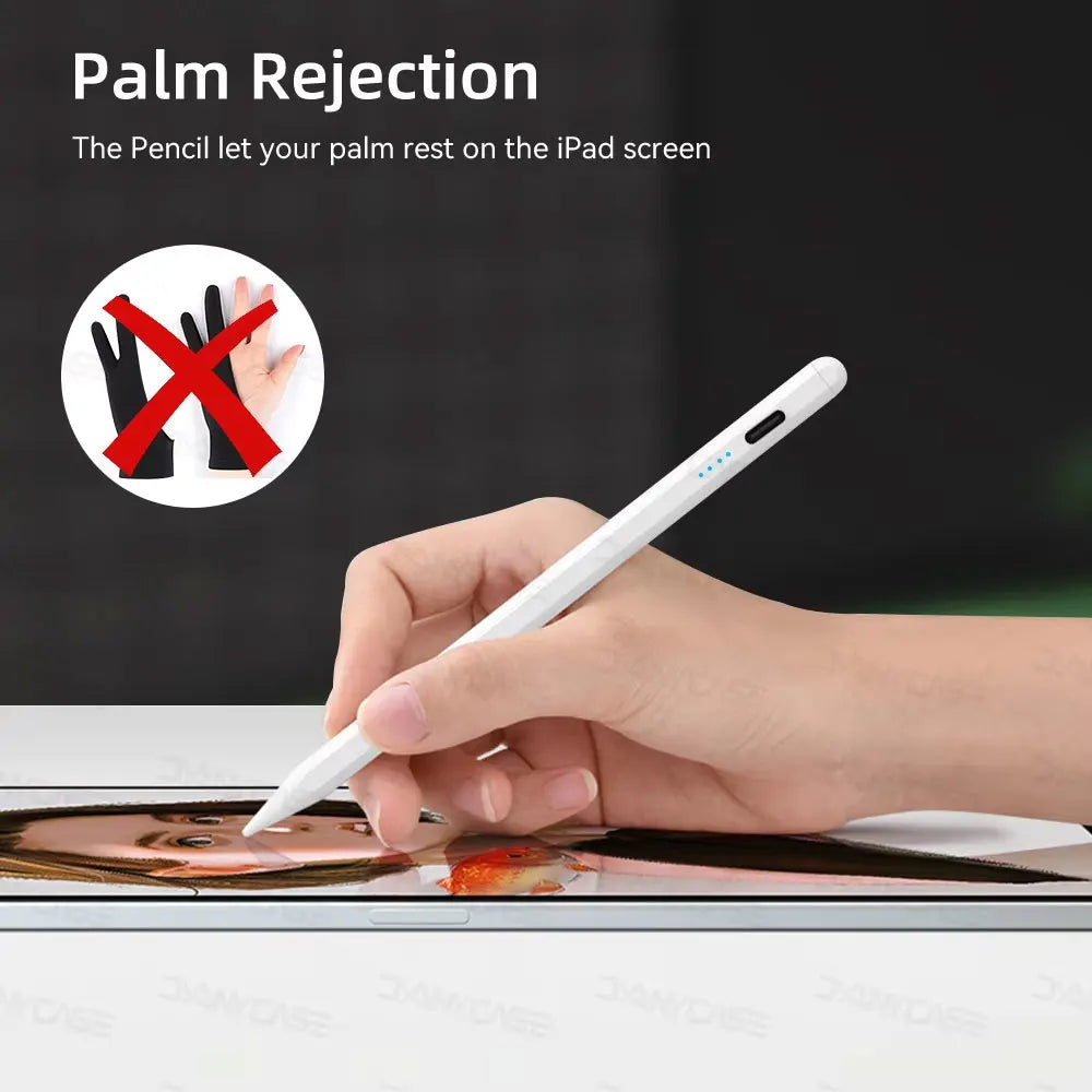 Pencil 2 Palm Rejection Power Display Ipad Accessories Ipad 2026 2025 2024 2019 2018 Pro 11 12.9 Air Mini Stylus Pen