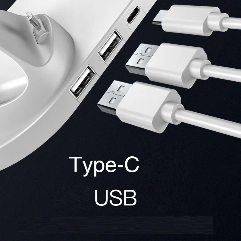 6-in-1 Wireless Fast Charging Dock Station for iPhone and Apple Watch