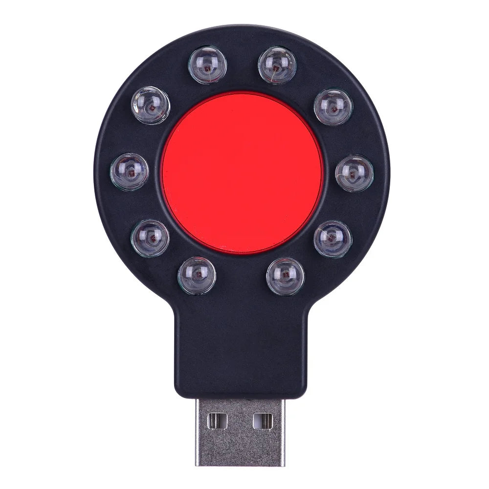 Anti-Spy RF Signal Detector Detection Camera GSM Audio Bug Finder GPS Signal Lens RF Tracker Detect anti Candid Camera Detector