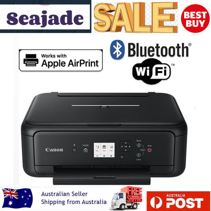 Canon PIXMA Wireless All-In-One Inkjet Printer with Scanner and Bluetooth Connectivity for Home Use