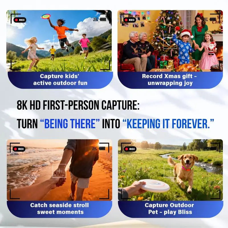 HUGUR AI Smart Camera Glasses: 8MP Lens, Photochromic Technology, Touch Control, Real-Time Translation in 160 Languages, Bluetooth Connectivity, Wearable Video Recording, and UV Protection for Outdoor Use