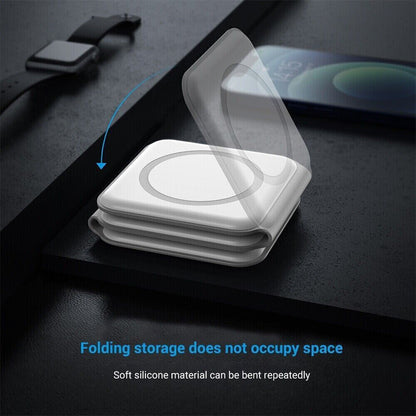15W Fast Wireless Charging Stand for Samsung, iPhone, and LG Devices