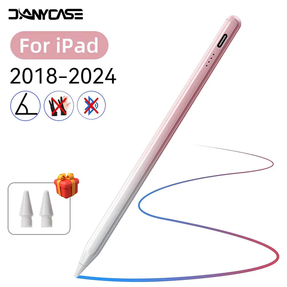 Pencil 2 Palm Rejection Power Display Ipad Accessories Ipad 2026 2025 2024 2019 2018 Pro 11 12.9 Air Mini Stylus Pen