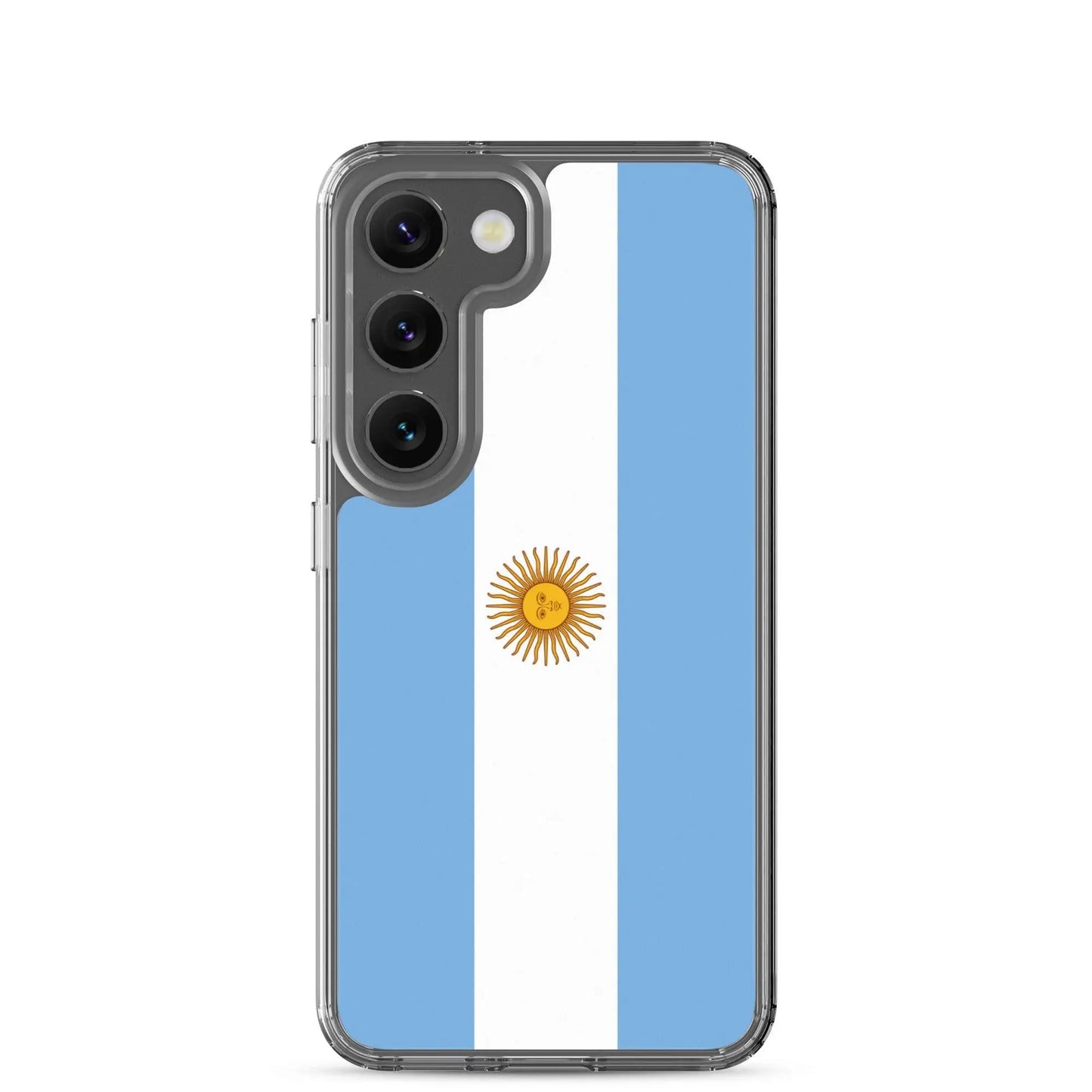 Coque Souple Antichoc pour Samsung avec Drapeau de l'Argentine