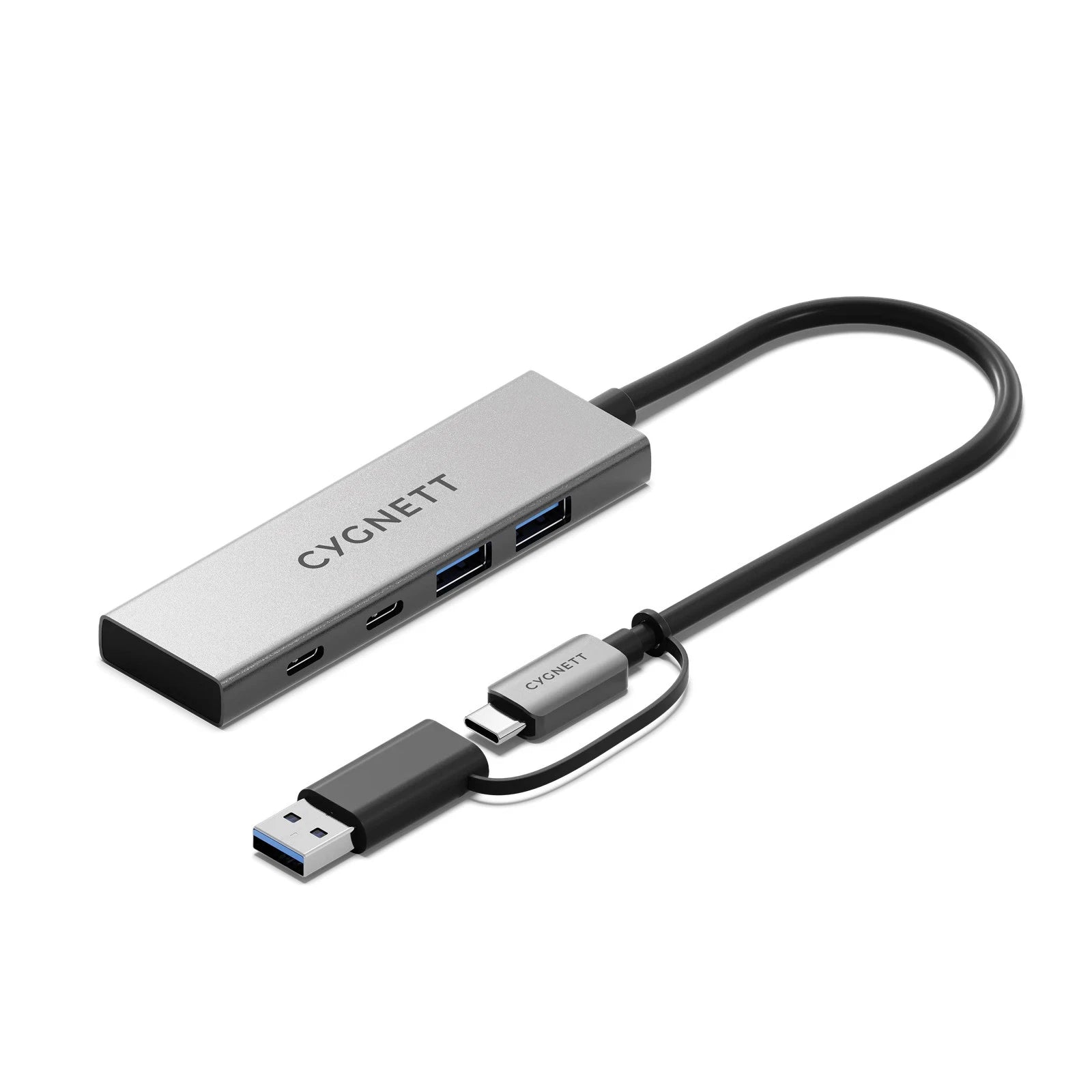 Cygnett 4-in-1 USB-C to USB-C & USB-A Hub