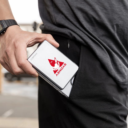 Cygnett 5K Magnetic Wireless Power Bank AFL Sydney Swans
