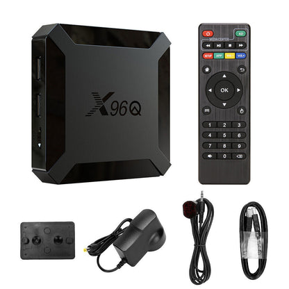 X96Q HD Android 10.0 Smart TV Box UHD 4K WIFI Media Player HDMI 8GB 16GB AU PLUG