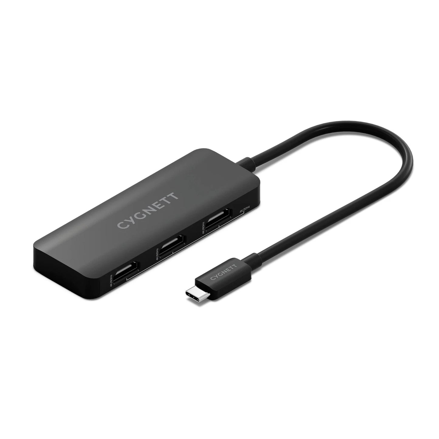 Cygnett 3-in-1 USB-C Hub Triple HDMI, HD product photo