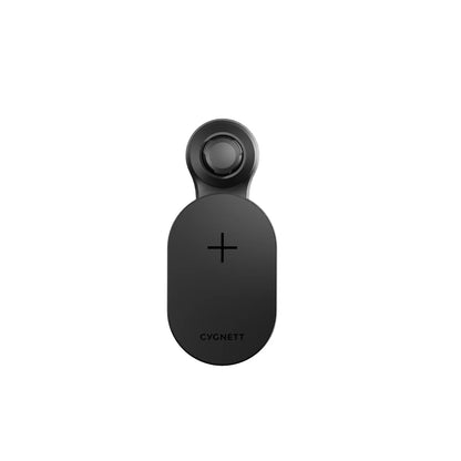 Cygnett Magnetic Car Vent Mount Wireless Charger - side view