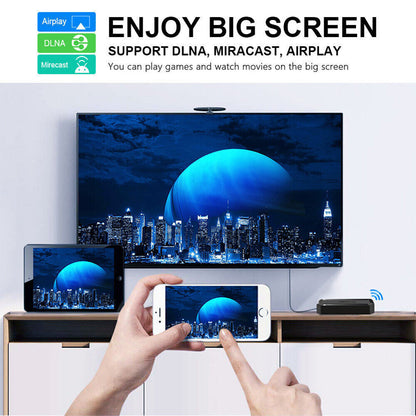 X96Q HD Android 10.0 Smart TV Box UHD 4K WIFI Media Player HDMI 8GB 16GB AU PLUG